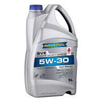 Мотор майы RAVENOL SVE 5W-30 чоң жүрүшү бар автоунаалар үчүн