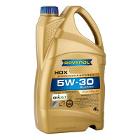Мотор майы RAVENOL HDX 5W-30